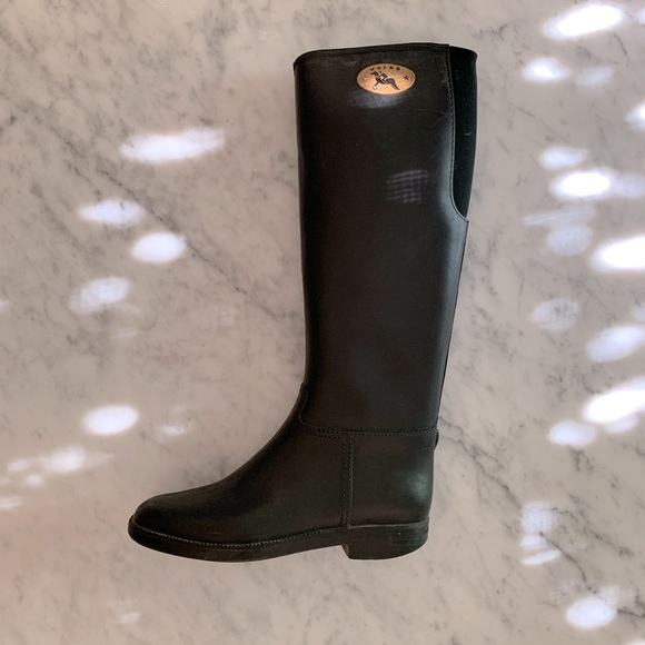 Dafna black riding boots size 6 - Picture 2 of 8